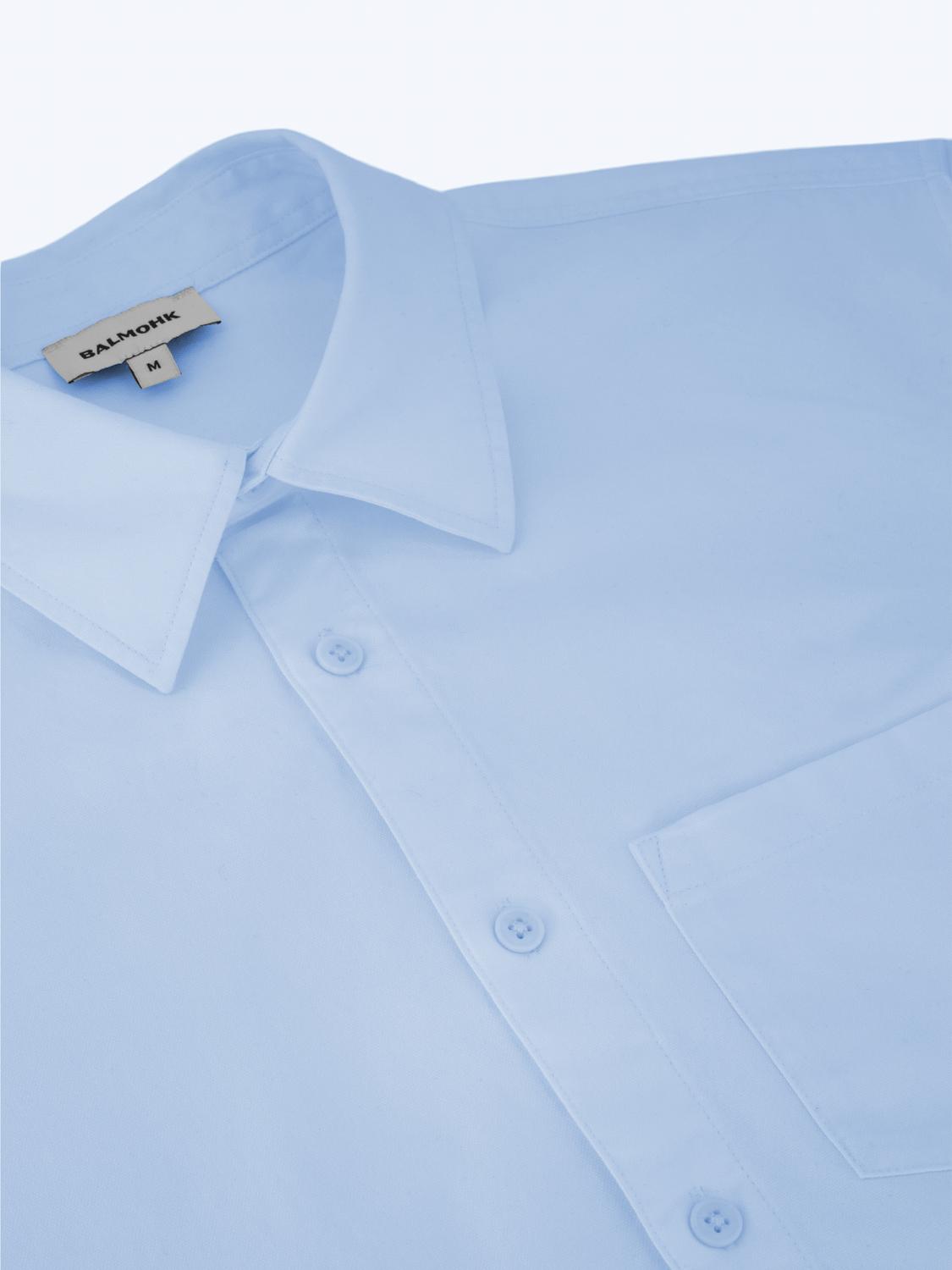 Camisa Relaxed Fit Oxford - Light Blue