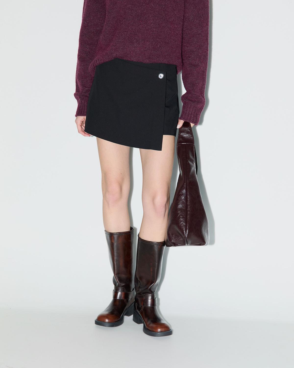 Pollera Mini Skort - Black