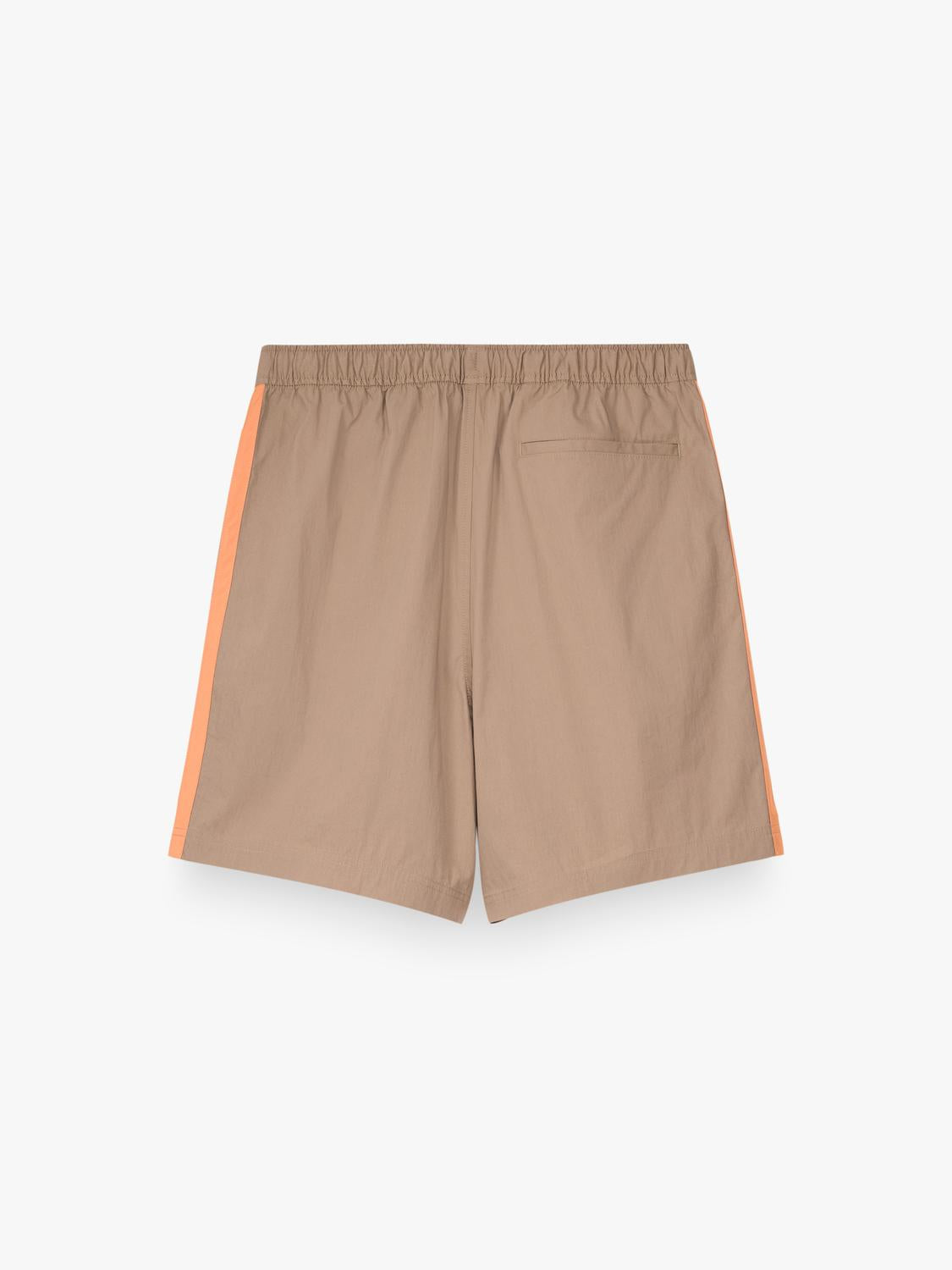 Short Regular Fit Side Stripes - Beige