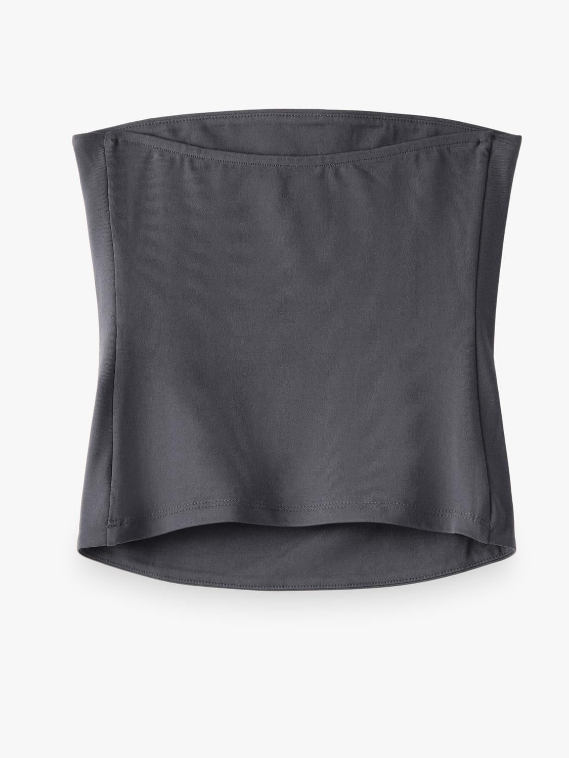 Remera Bandeau Set Poliamida - Dark Grey