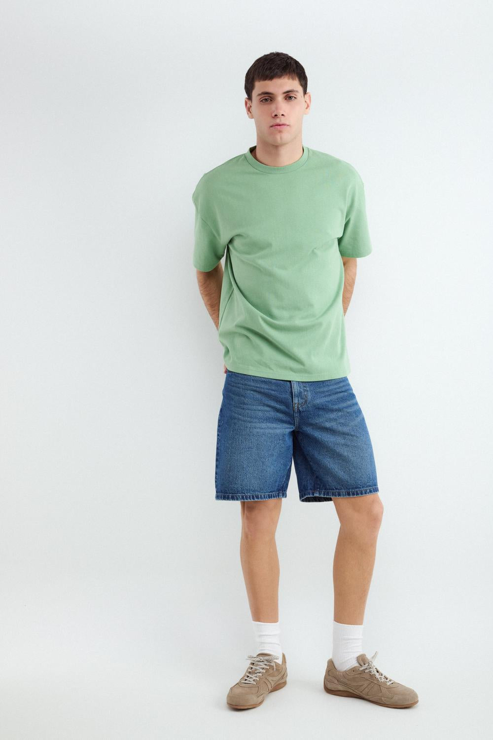 Remera Relaxed Heavy Weight - Classic Green