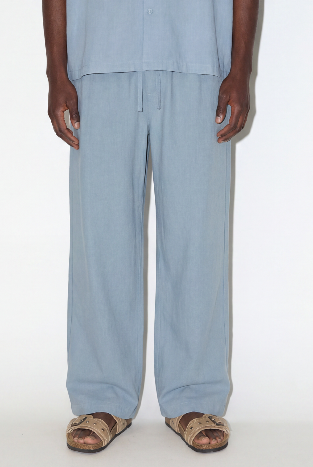 Pantalón JOGGER LIGHT COTTON - Light Blue