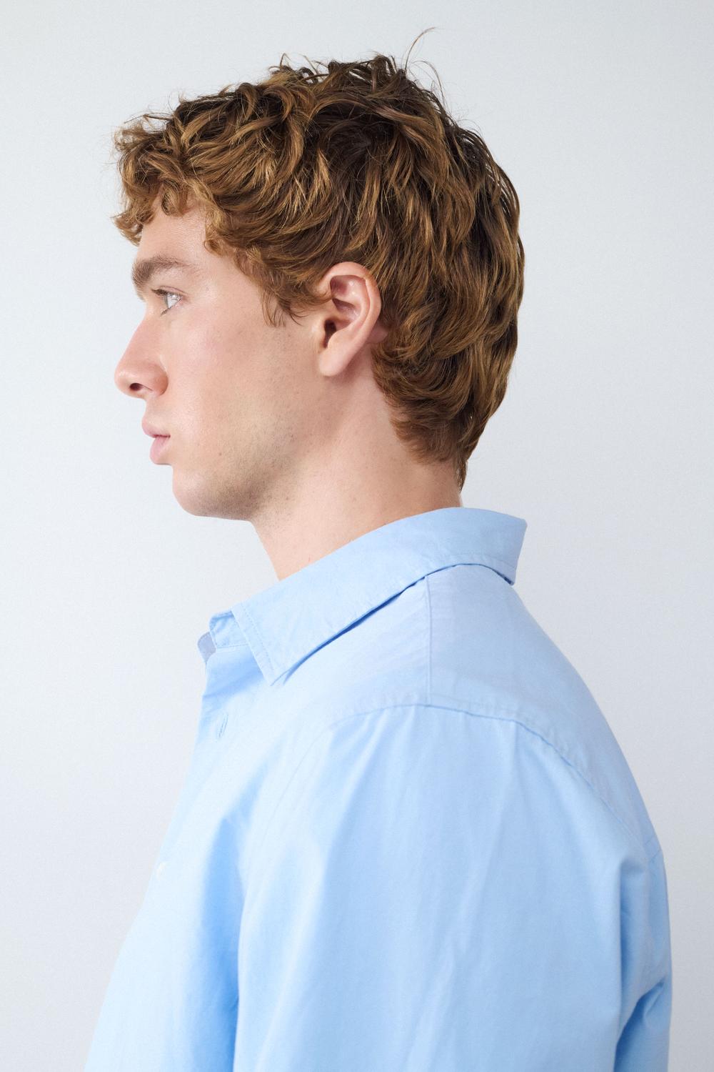 Camisa Oversize Retiro - Light Blue