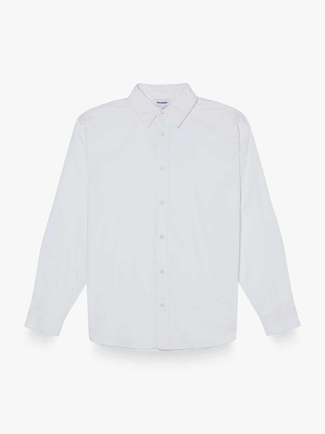 Camisa Regular Fit Oxford - White