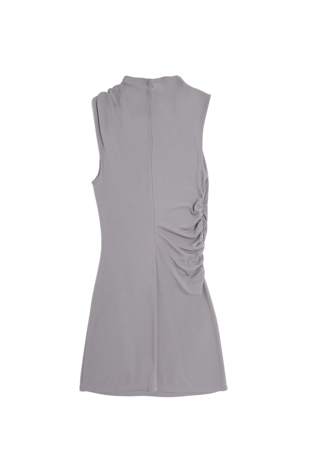 Vestido Slim Mini - Concrete Grey