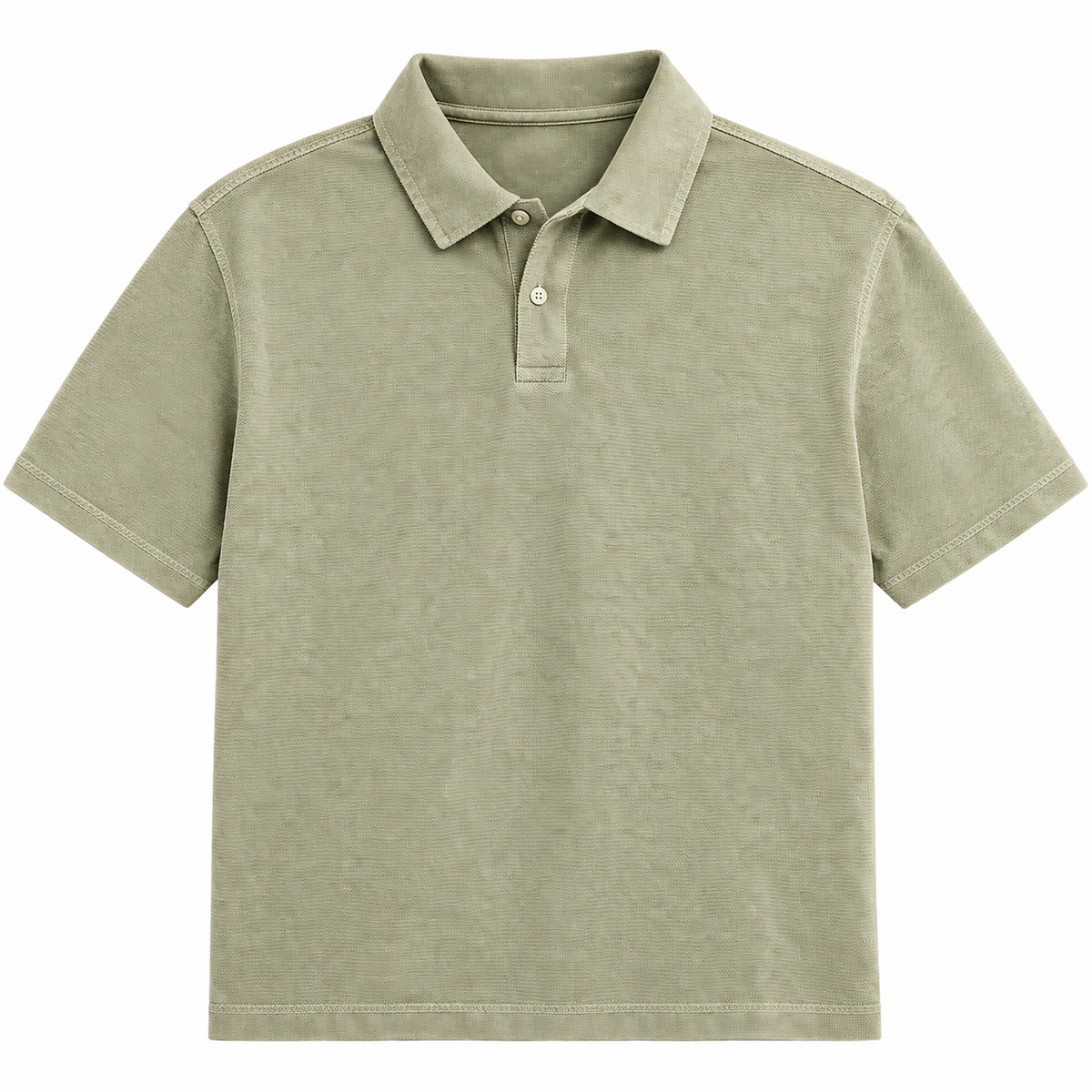 Camisa Regular Fit Basic - Forest Green