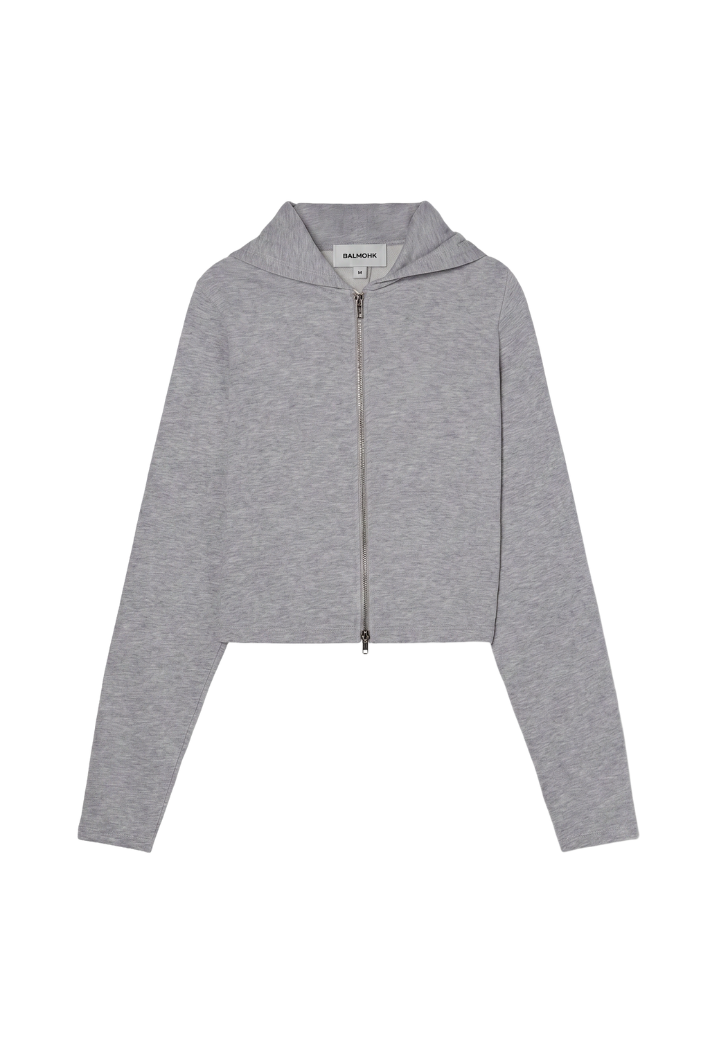 Buzo Slim Full Zipper - Grey Melange