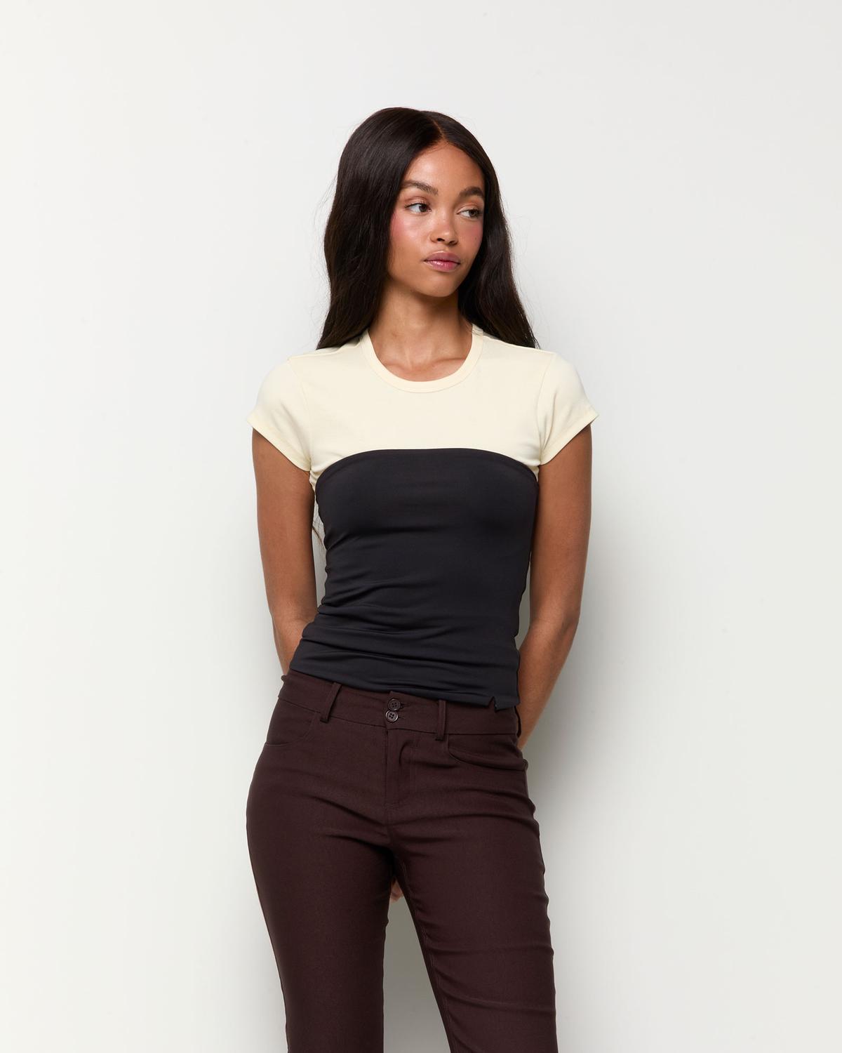 Remera Bandeau Set Poliamida - Black