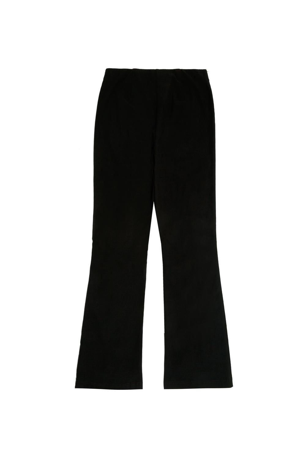 Pantalón Straight Cropped - Black