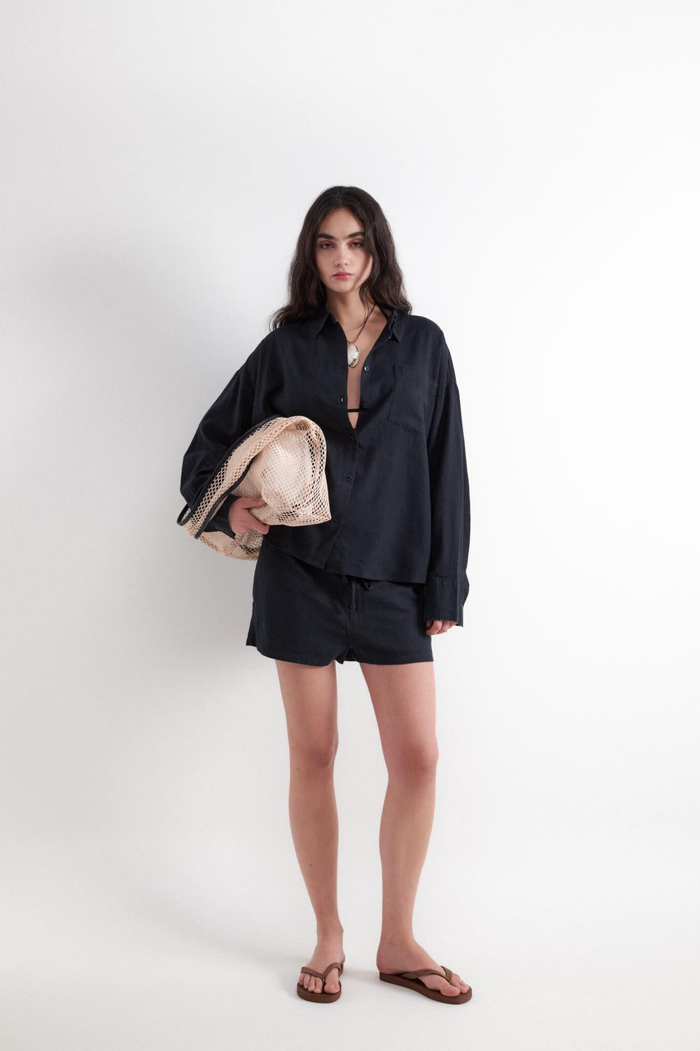 Short Regular Rustic - Black