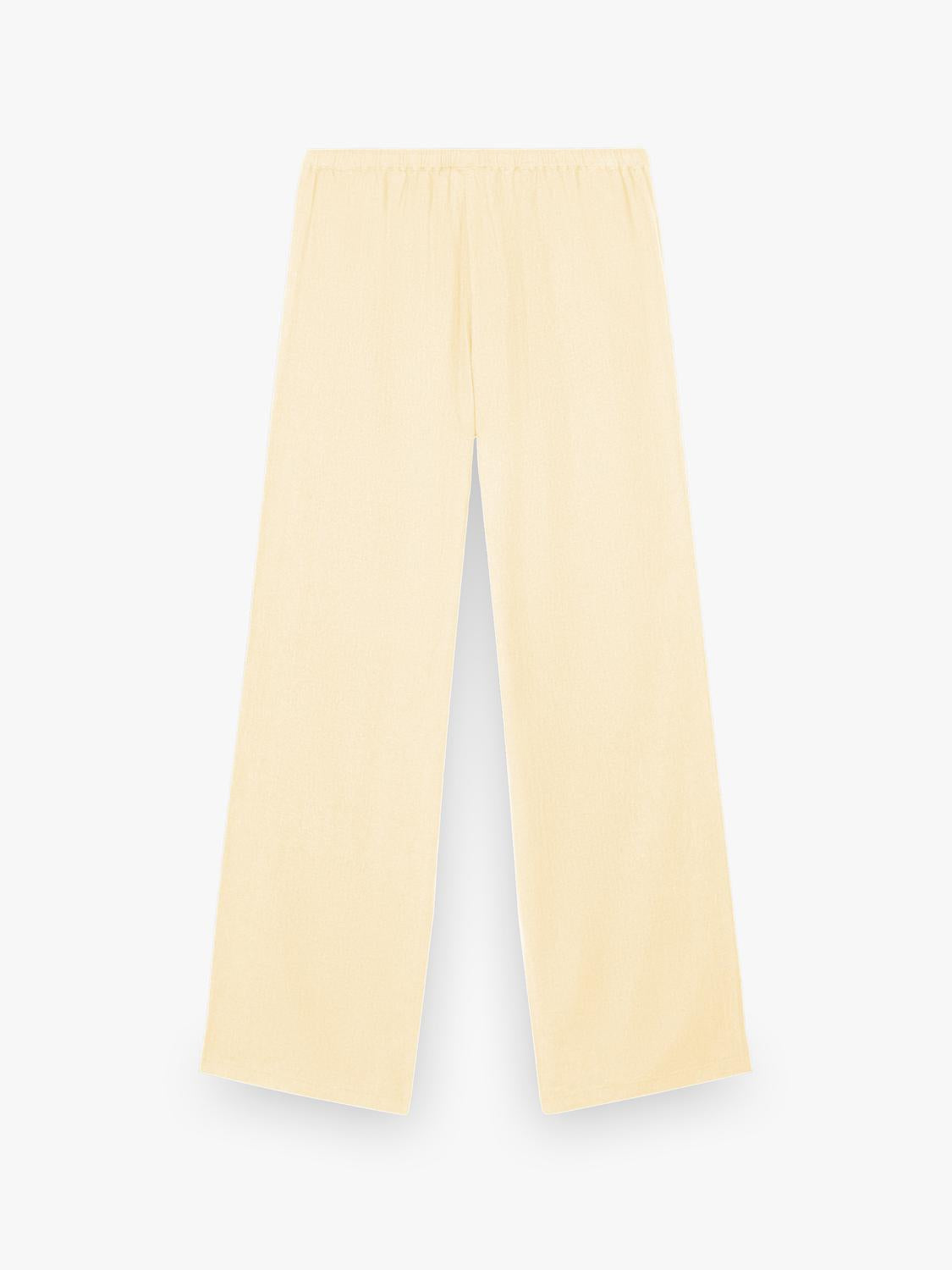 Pantalón Wide Leg Rustic Jogger - Blazing Yellow