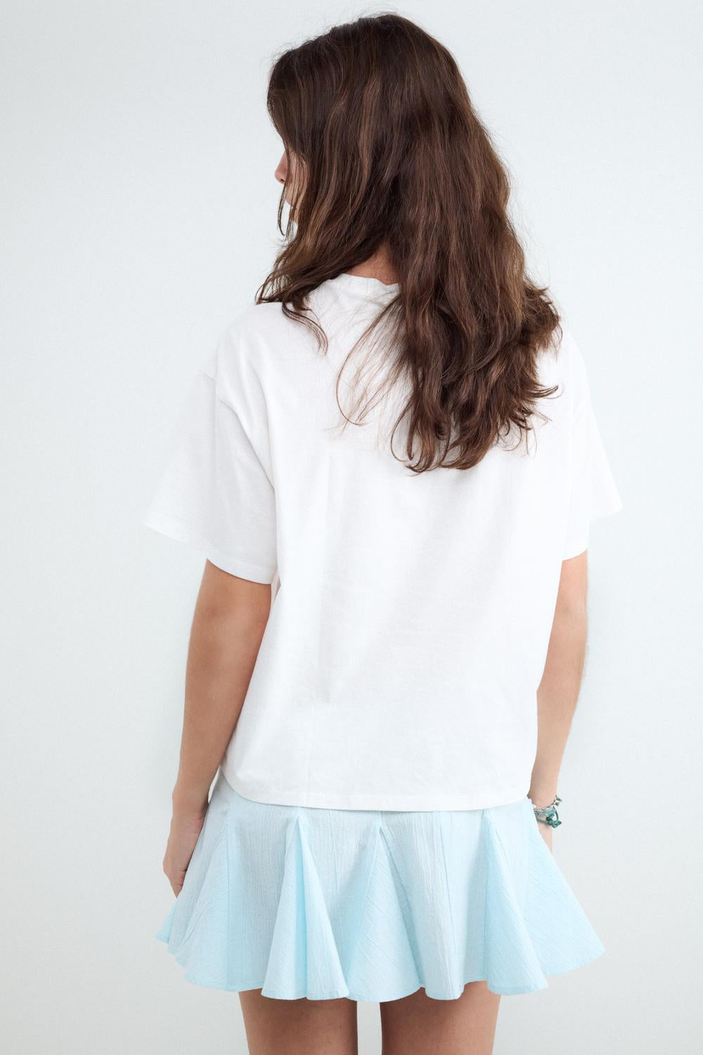 Remera Oversize Souvenir - White