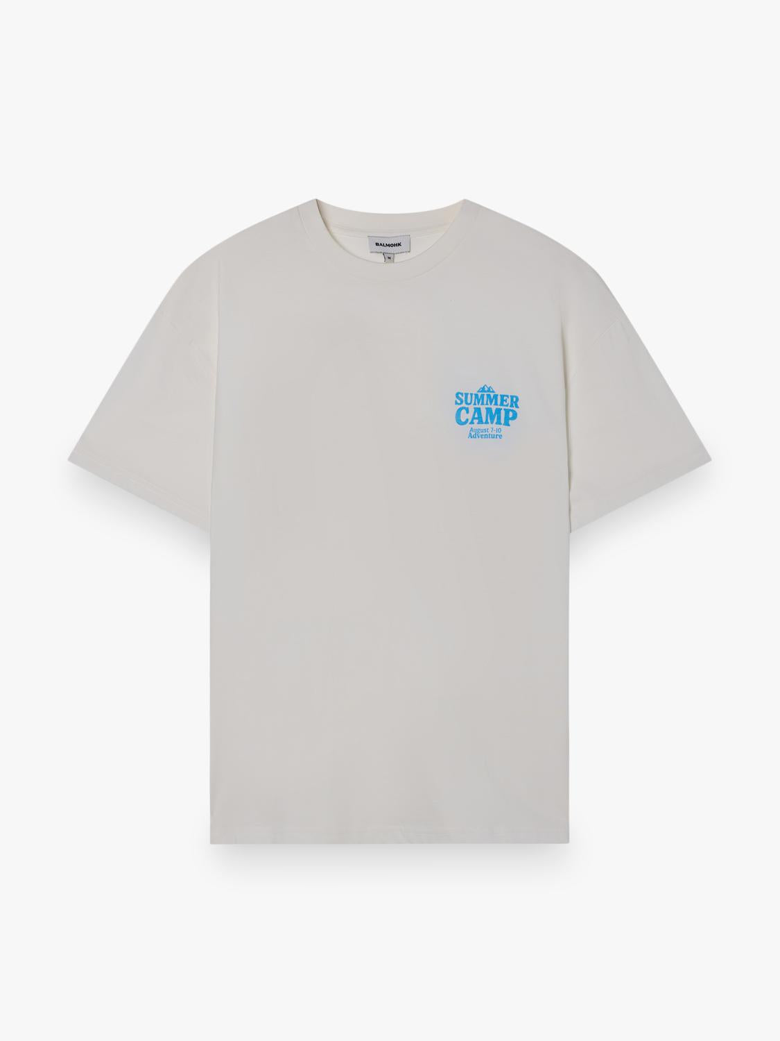 Remera Relaxed Print Summer - White