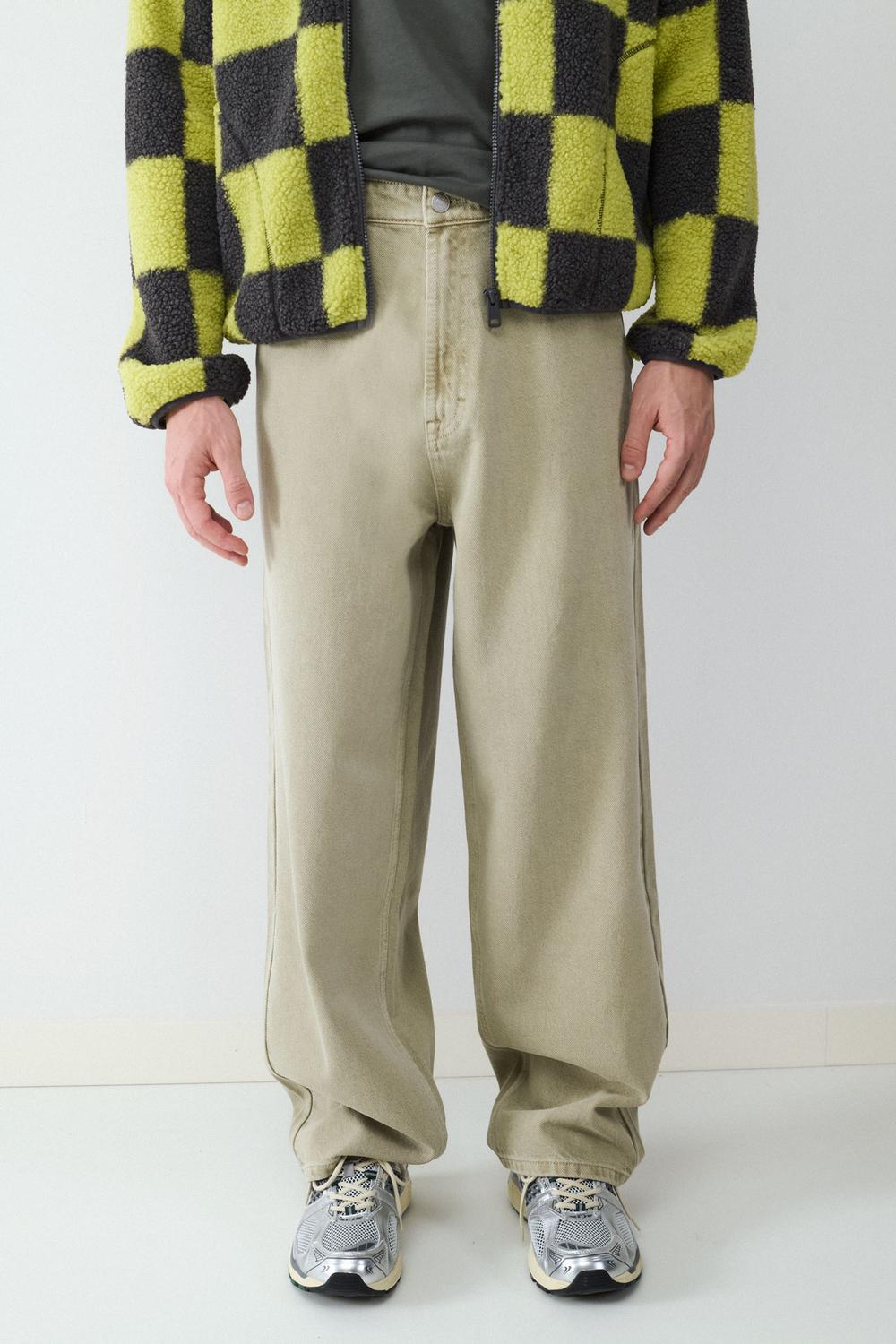 Pantalón TWILL SKATER FIT ALBERTO - Khaki