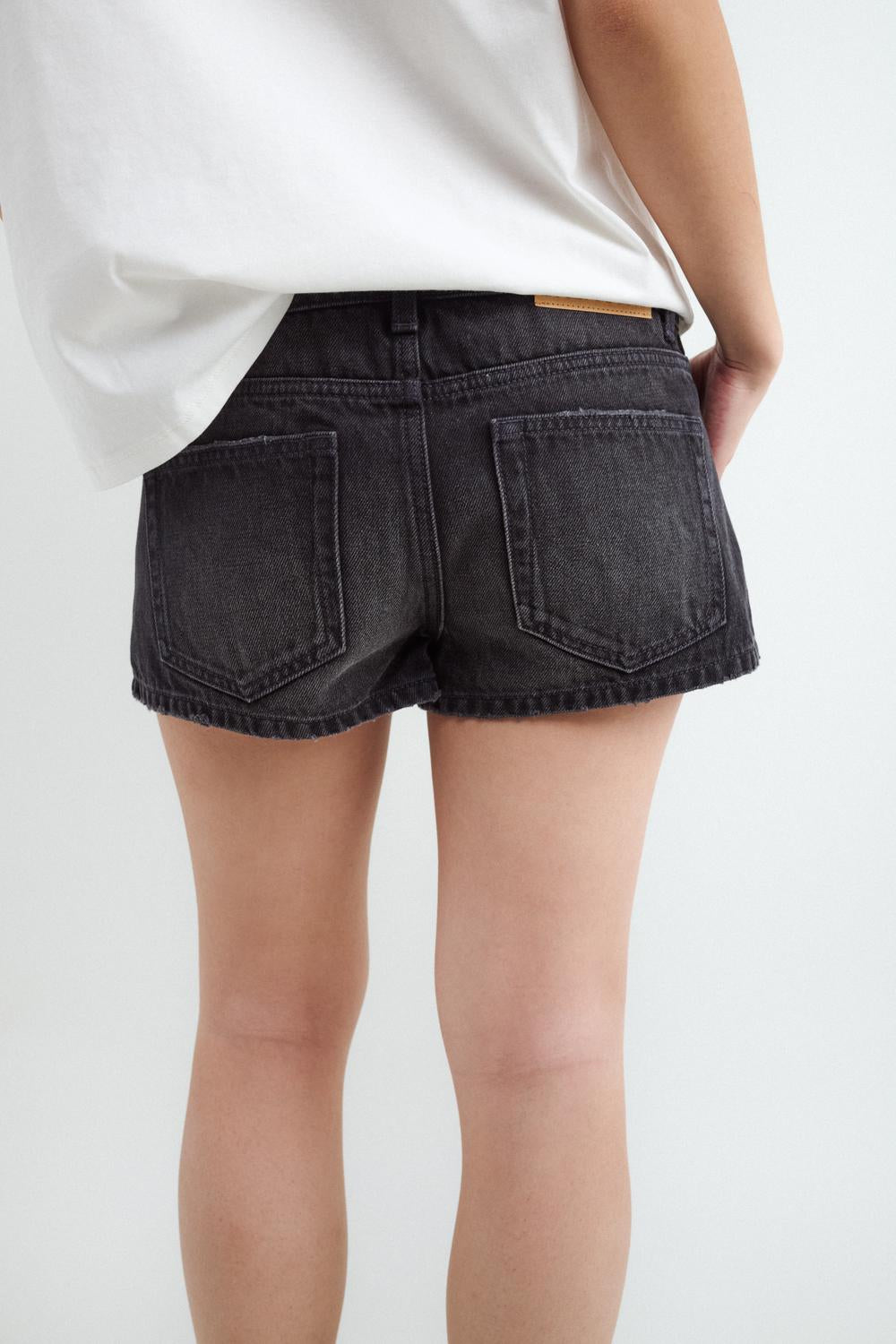 Bermuda de Jean BASIC - Black Denim