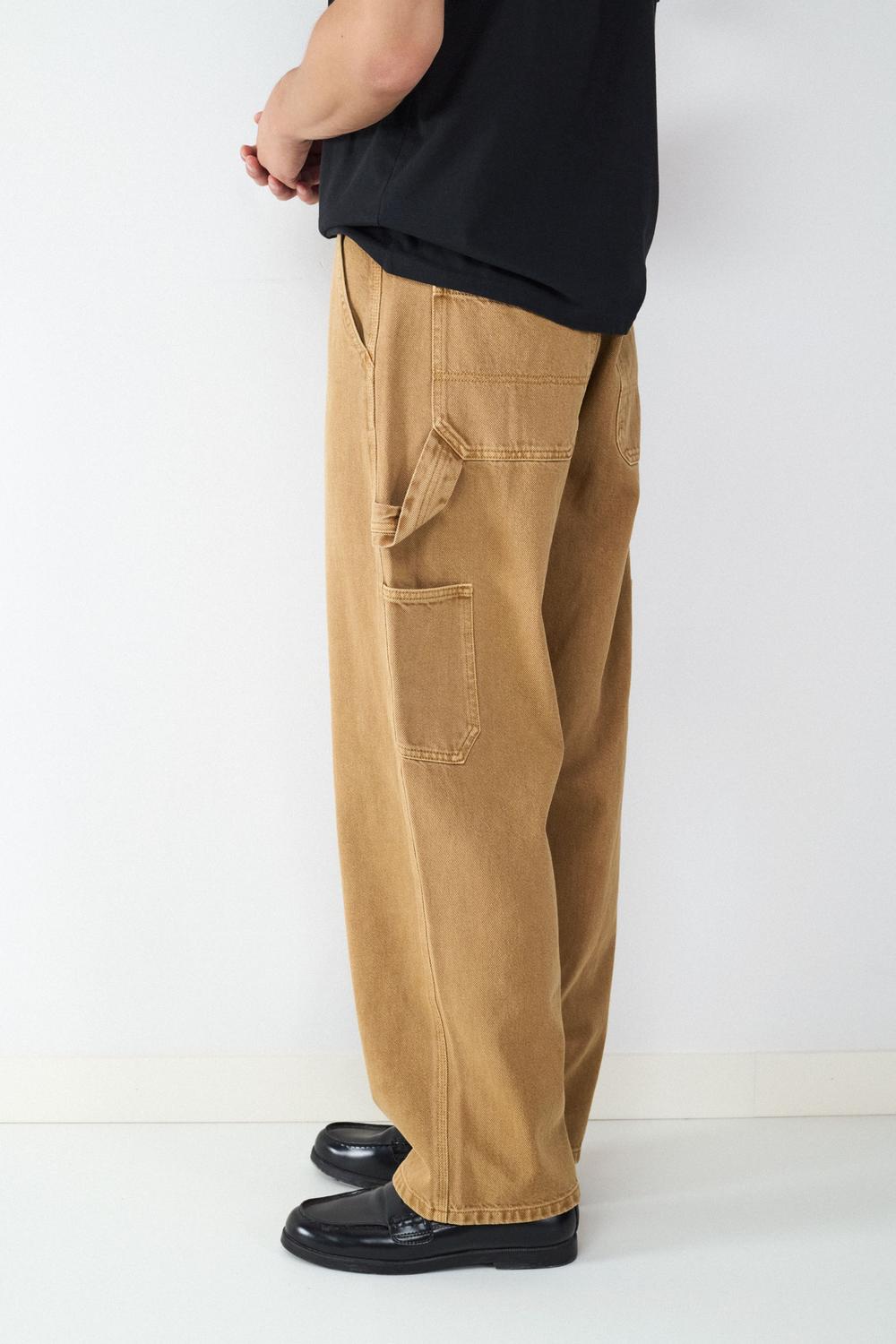 Pantalón RELAXED FIT CARPENTER PACO - Camel