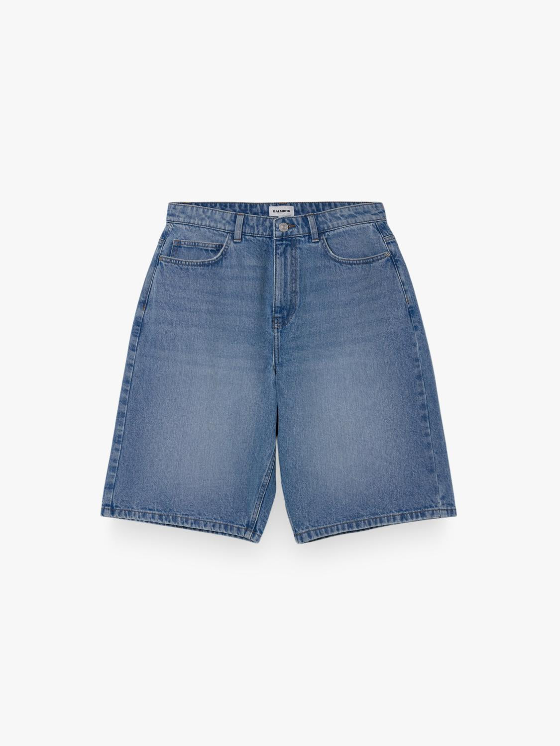 Bermuda de Jean SKATER FIT PABLO - Medium Blue Denim