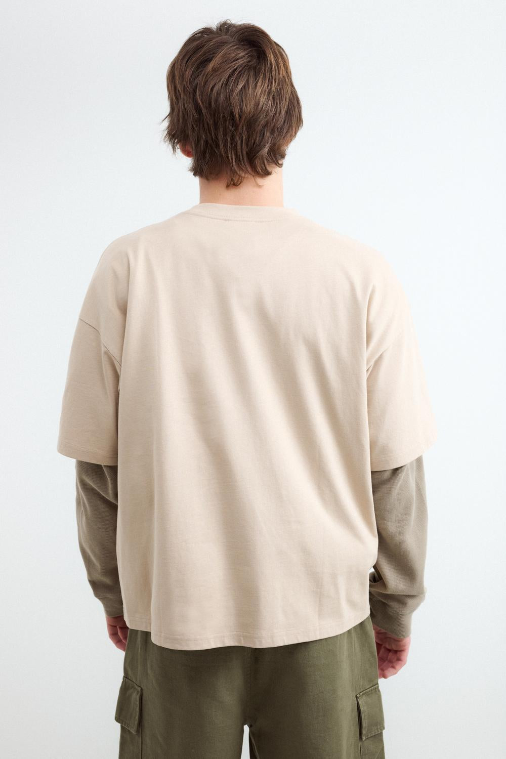 Remera Boxy - Deep Taupe