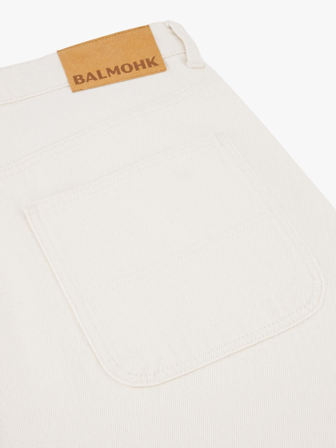 Pantalón TWILL SKATER FIT ALBERTO - White