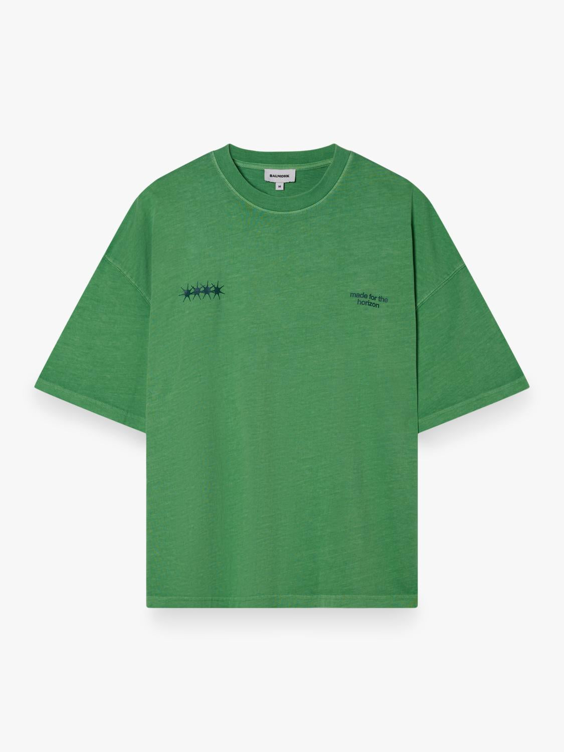 Remera Boxy Freedom Destination - Classic Green