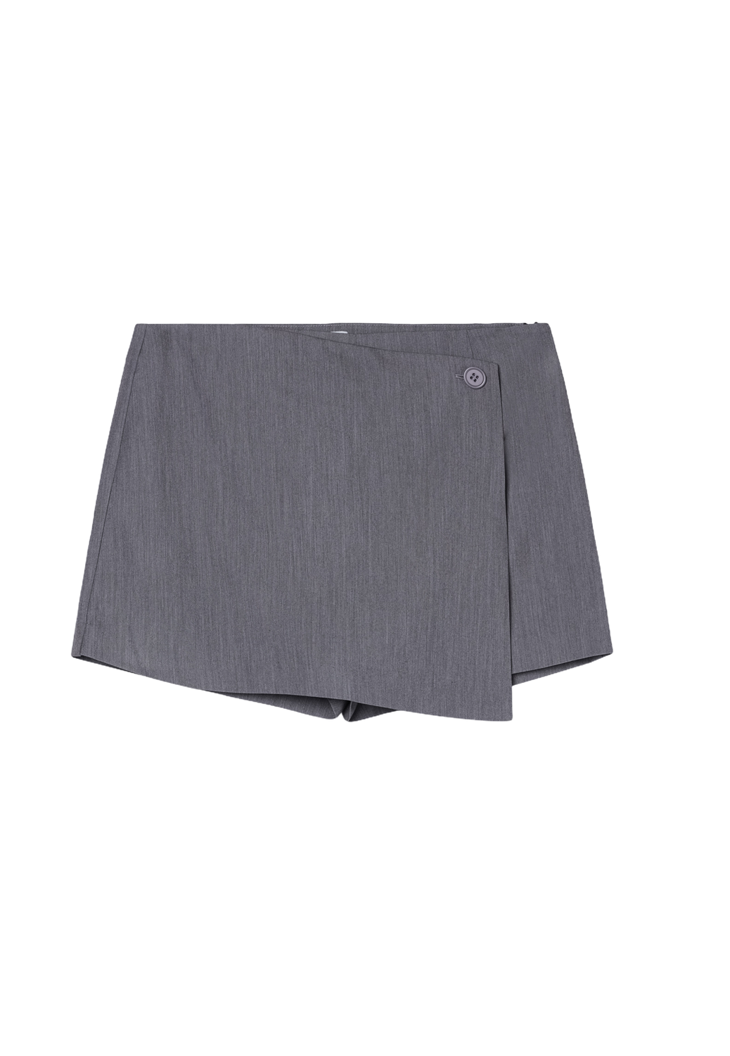 Pollera Mini Skort - Charcoal Gray