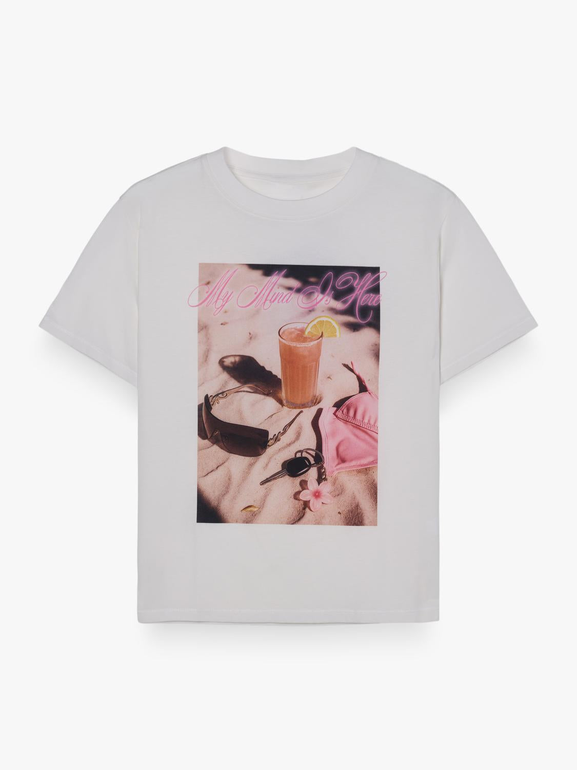 Remera Regular Juice - White