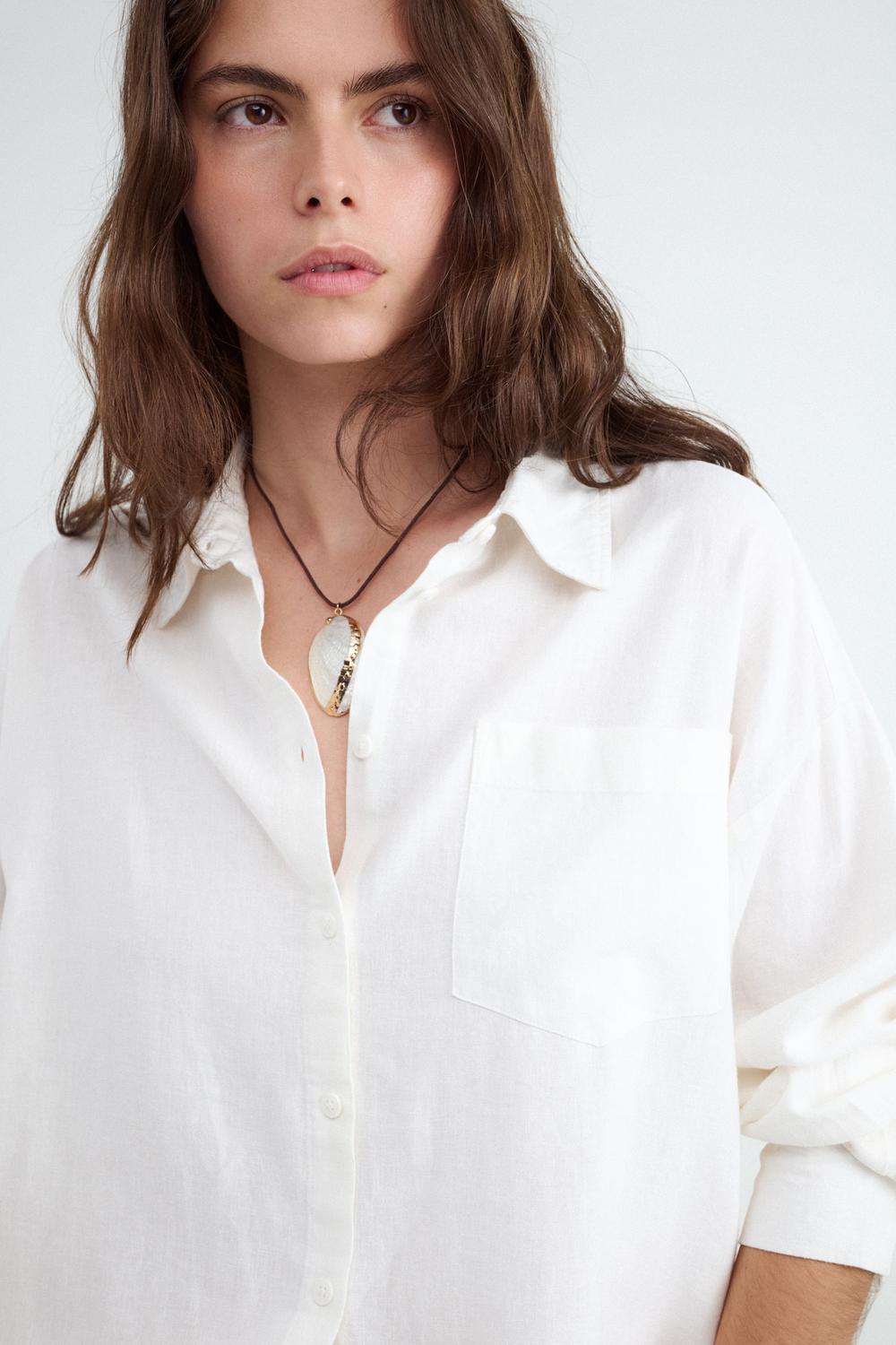 Camisa Relaxed Rustic - White