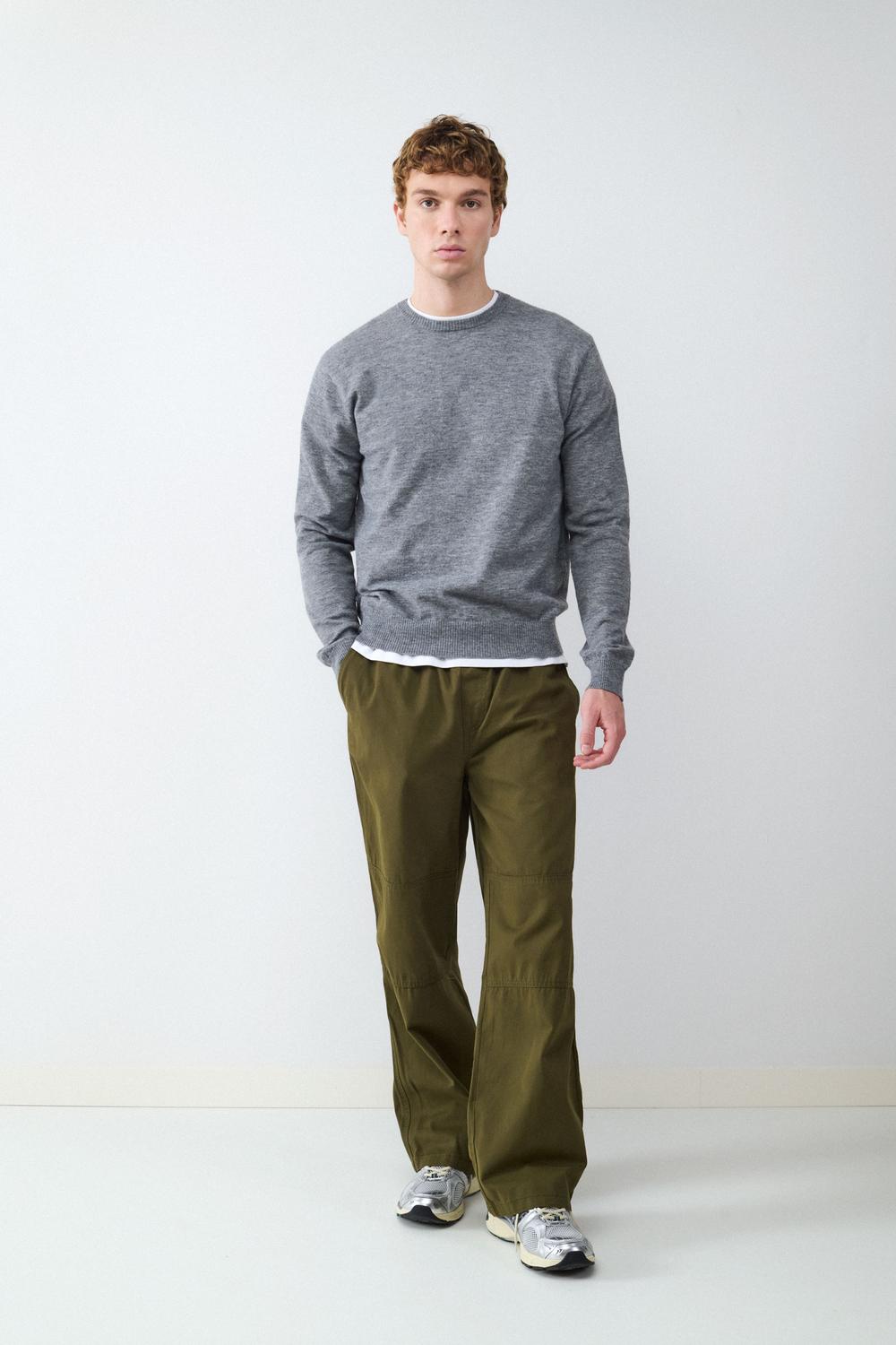 Pantalón STRAIGHT FIT ELASTIC NACHO - Khaki