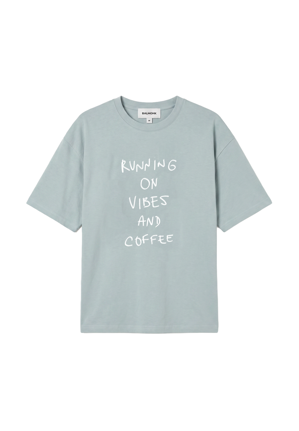 Remera Boxy Crayon Text - Wrought Iron