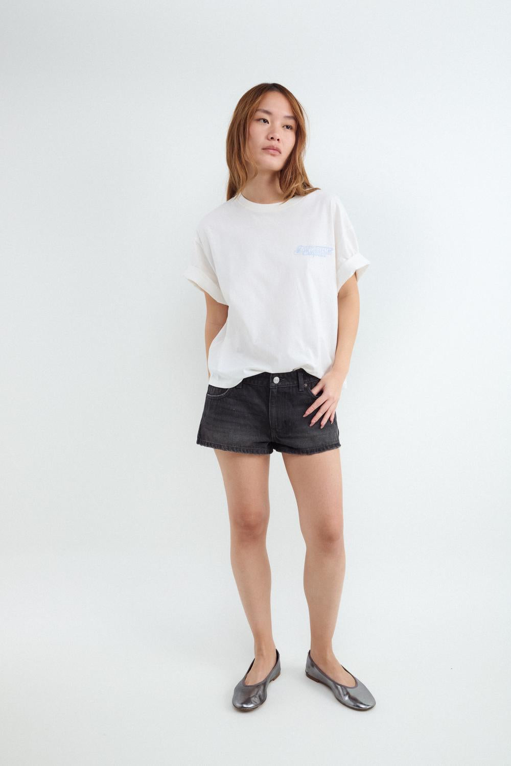 Bermuda de Jean BASIC - Black Denim