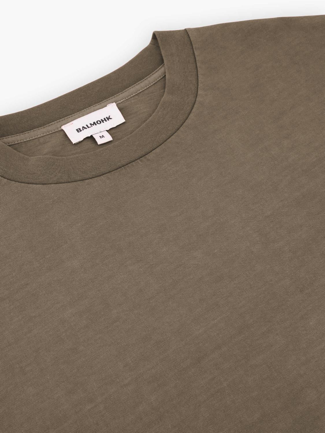 Remera Boxy Washed - Deep Taupe