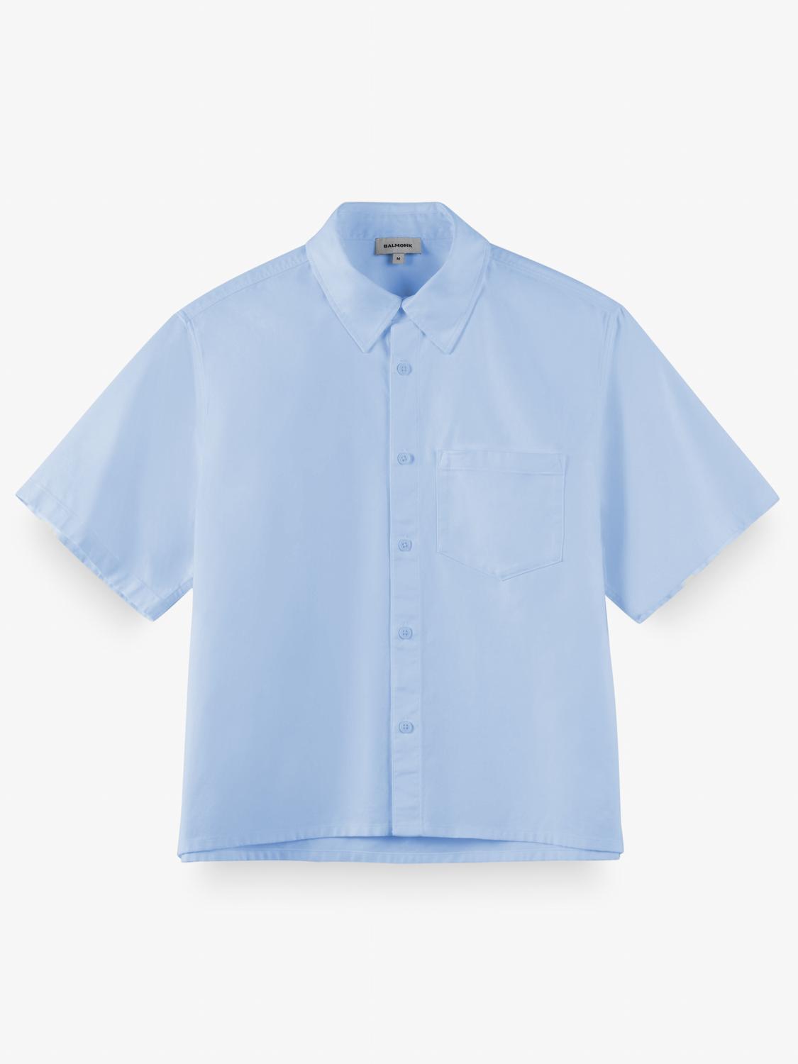 Camisa Relaxed Fit Oxford - Light Blue