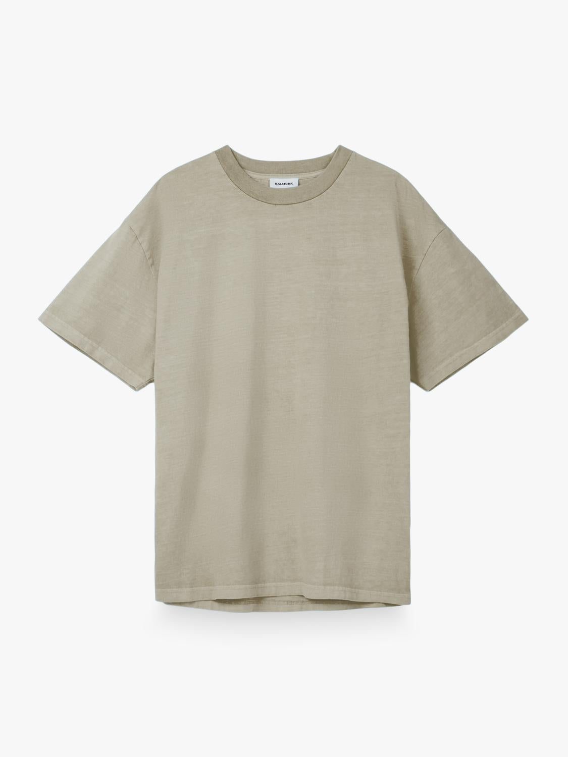 Remera Relaxed Washed - Beige