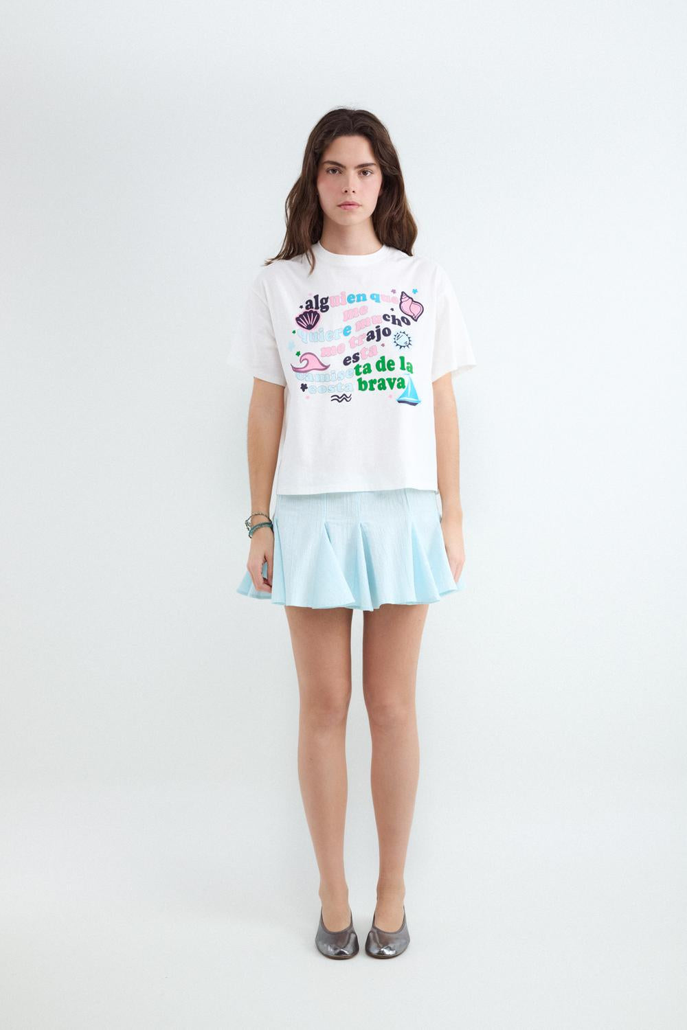 Remera Oversize Souvenir - White