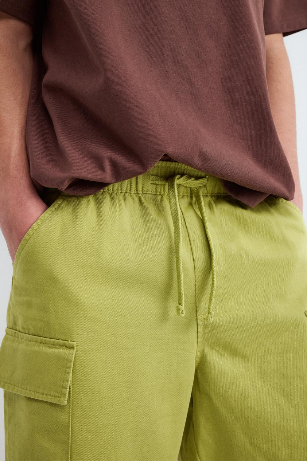 Bermuda CARGO - Lime Green