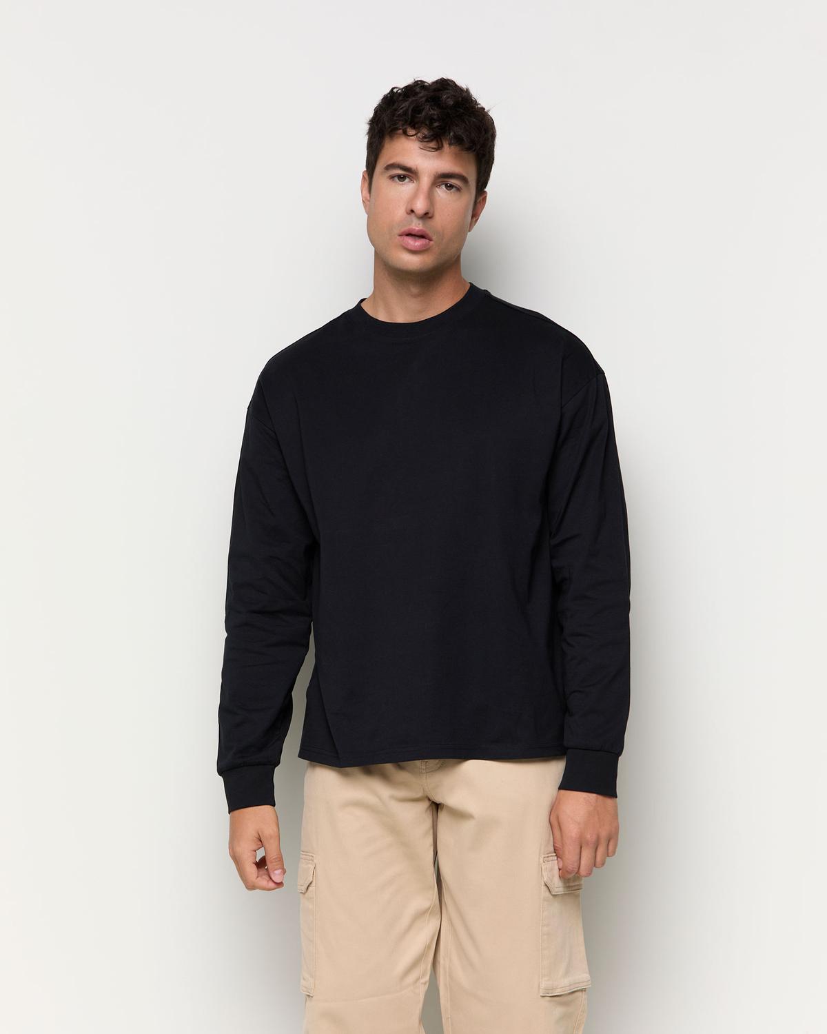 Remera Relaxed - Black
