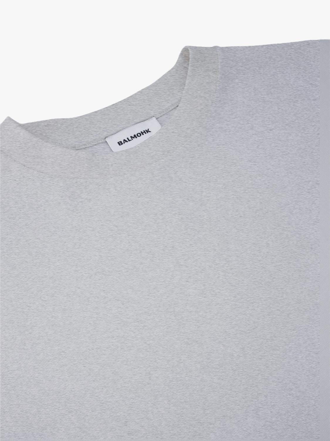 Remera Relaxed Heavy Weight - Medium Grey Melange