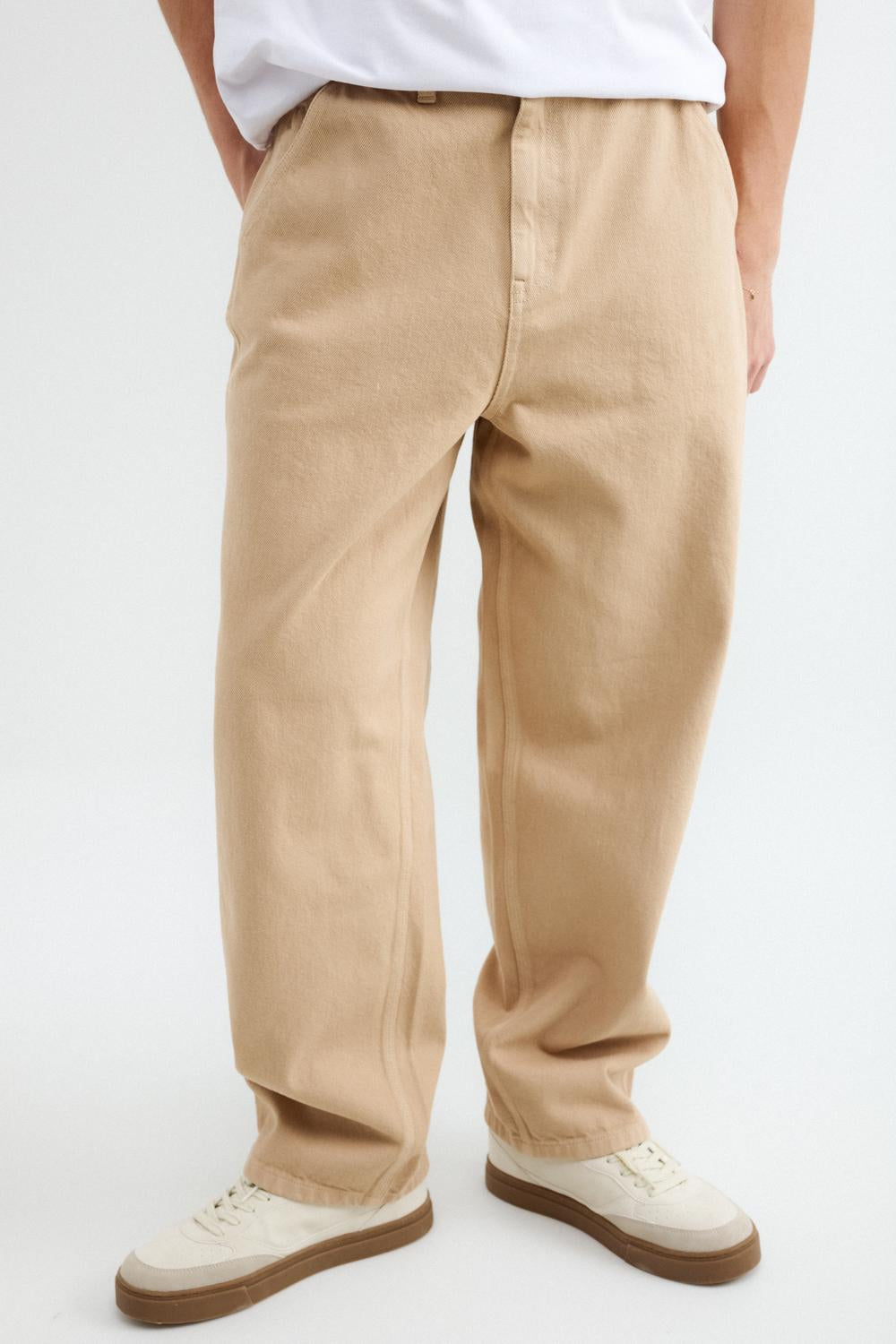 Pantalón RELAXED FIT CARPENTER PACO - Beige