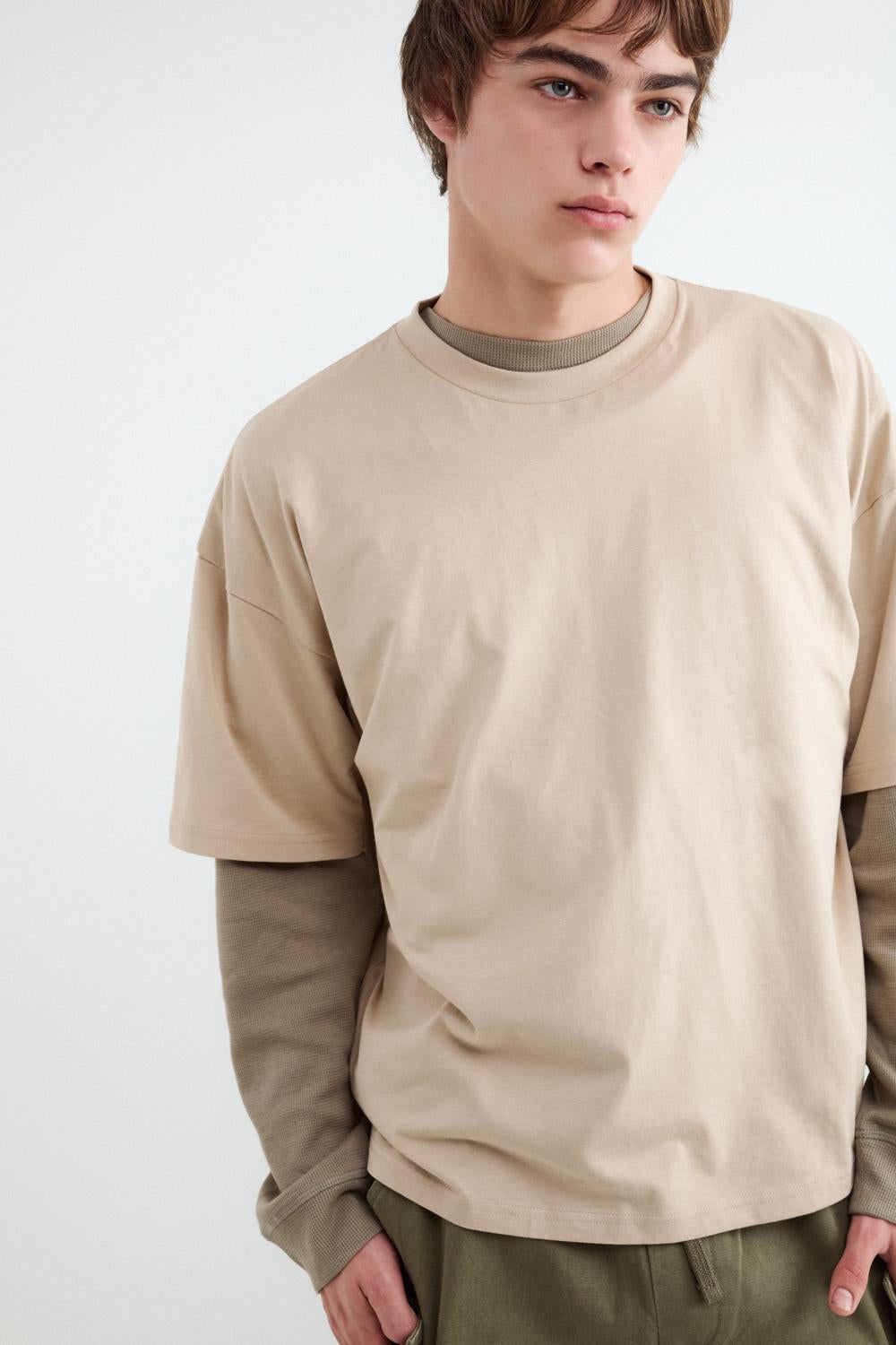 Remera Boxy - Deep Taupe
