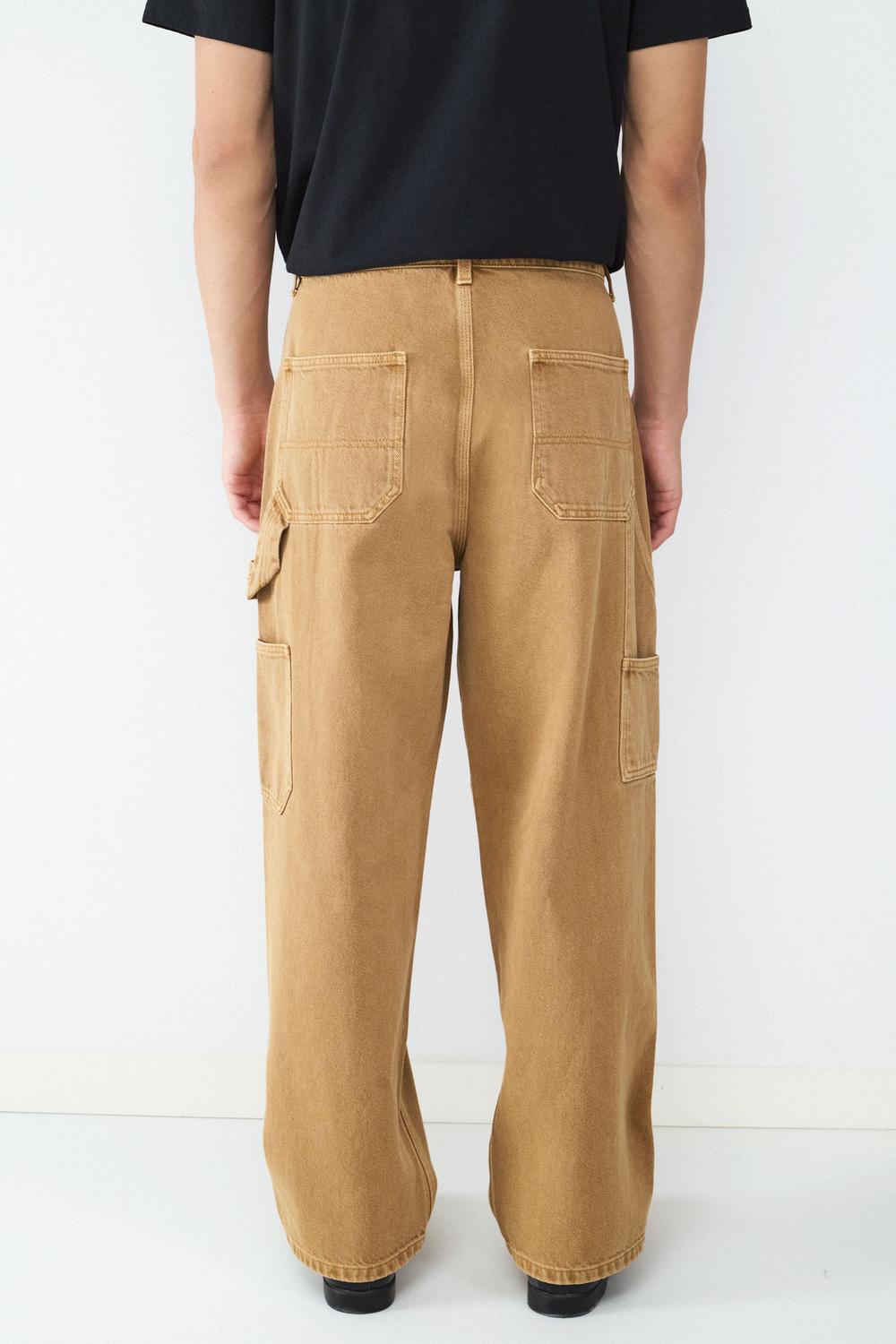 Pantalón RELAXED FIT CARPENTER PACO - Camel