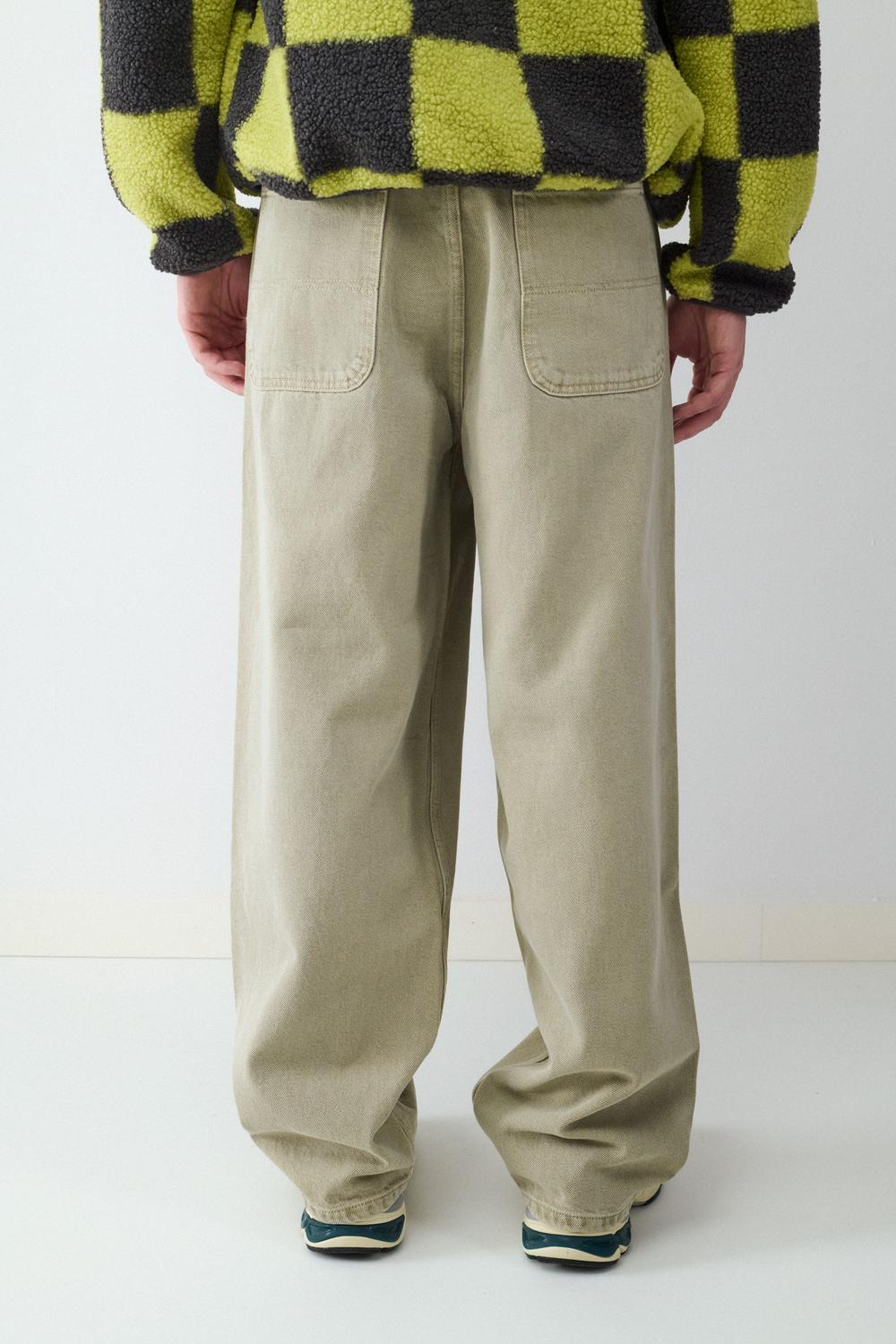 Pantalón TWILL SKATER FIT ALBERTO - Khaki