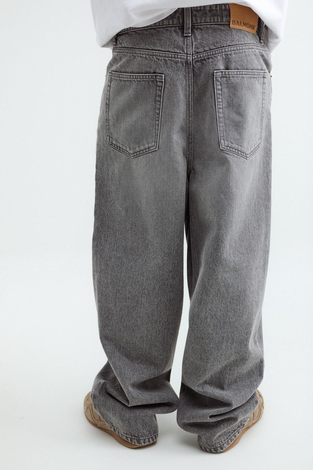 Jean BAGGY FIT JOHNNY - Medium Grey Denim