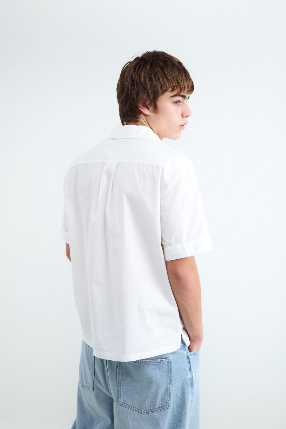Camisa Regular Fit Costa Brava - Off. White Melange