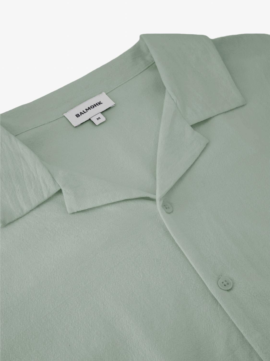 Camisa Relaxed Fit Fluid - Forest Green