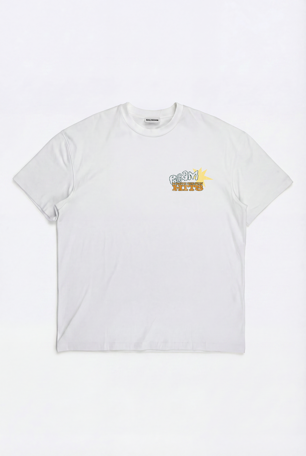 Remera Relaxed Fit 90S Surf - White