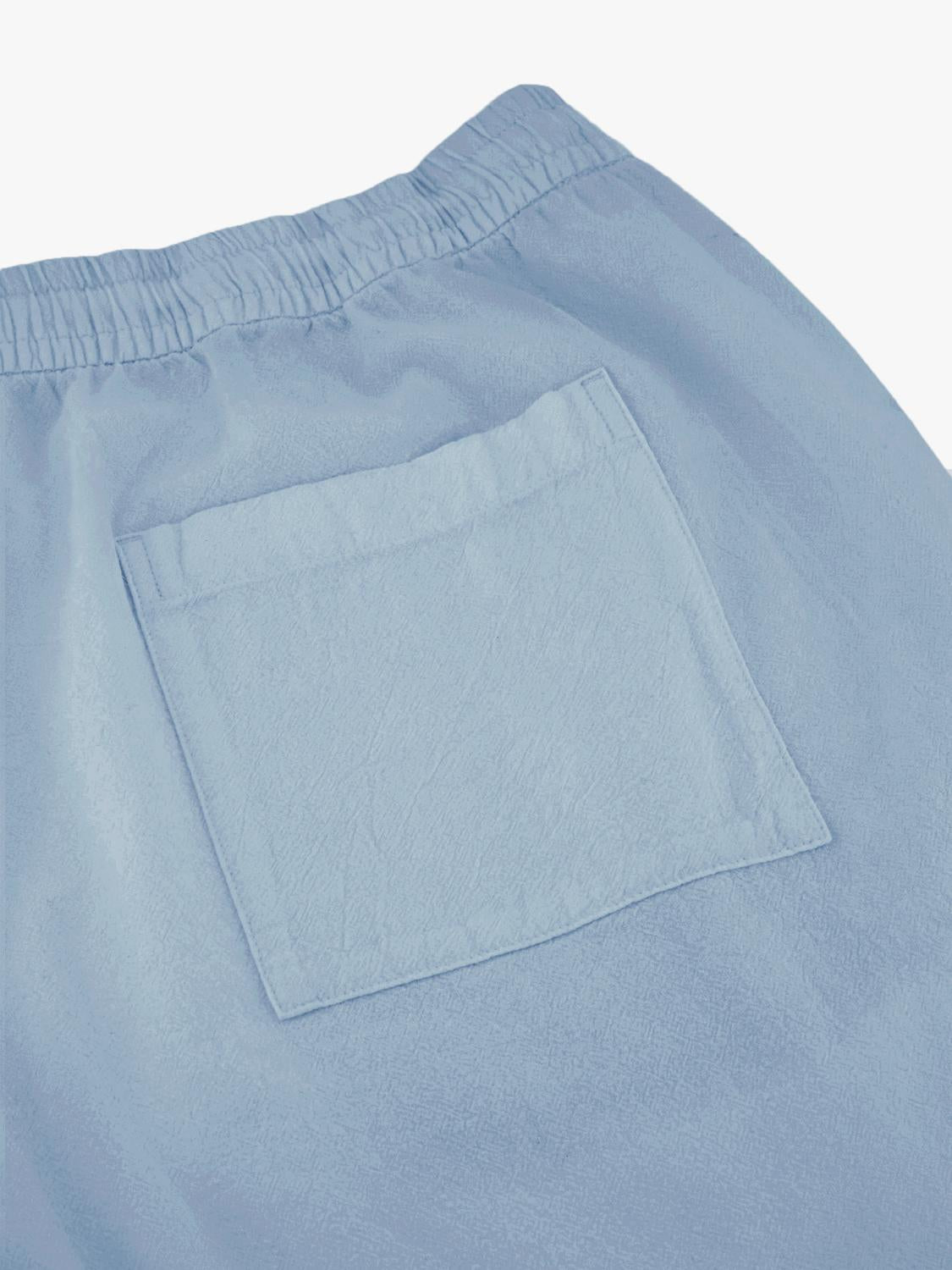 Bermuda JOGGER LIGHT COTTON - Light Blue