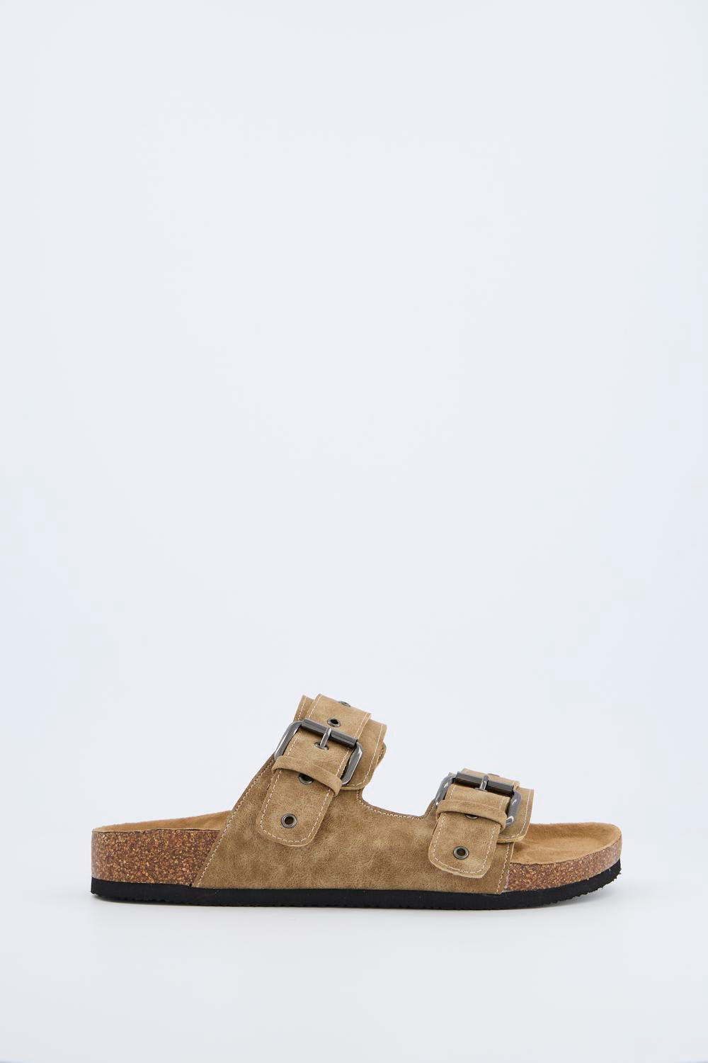 Sandalia BIO BUCKLE - Deep Taupe