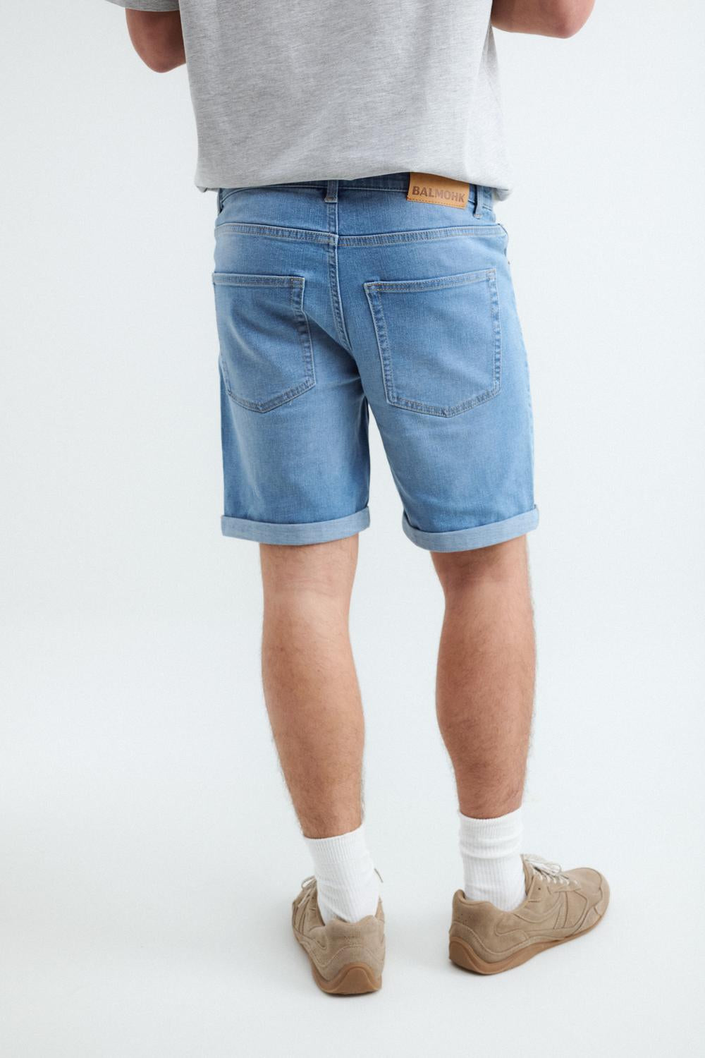 Bermuda de Jean SLIM FIT JUAN - Light Blue Denim
