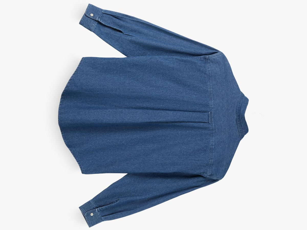 Camisa Regular Fit Denim - Medium Blue Denim
