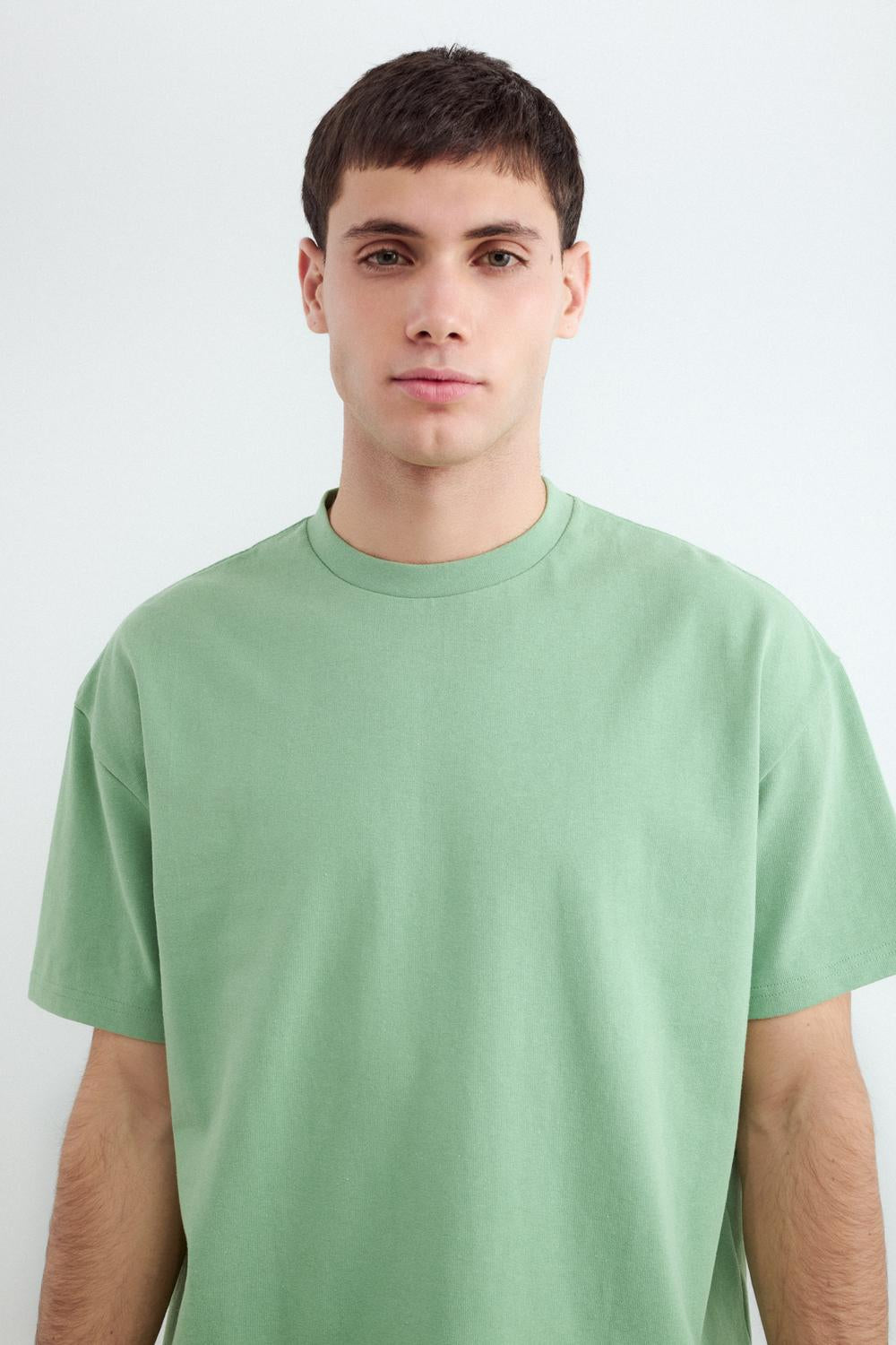 Remera Relaxed Heavy Weight - Classic Green
